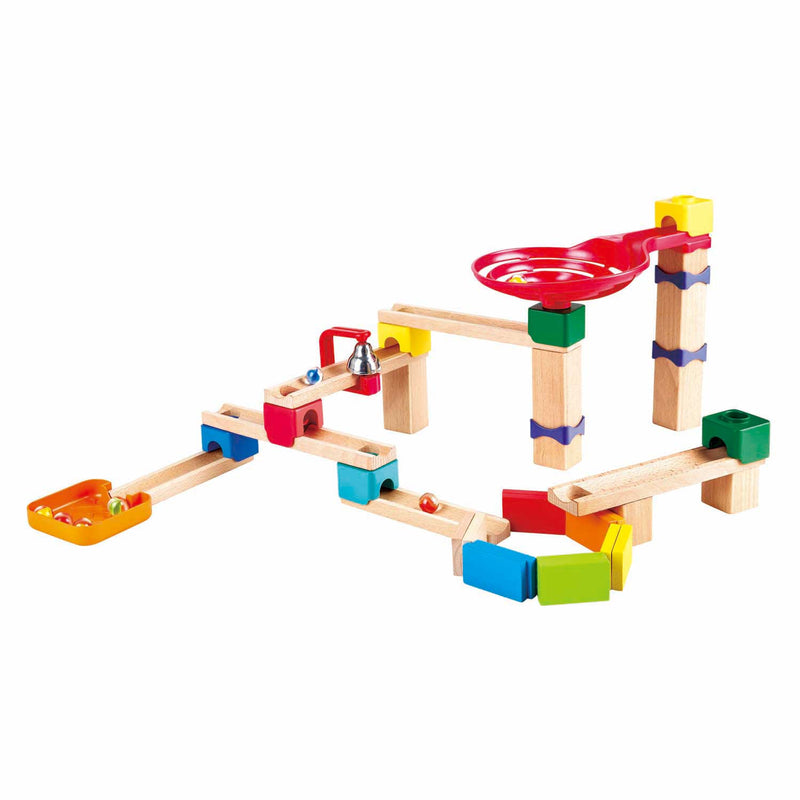 Load image into Gallery viewer, Edugro hape houten knikkerbaanset domino - 50dlg.