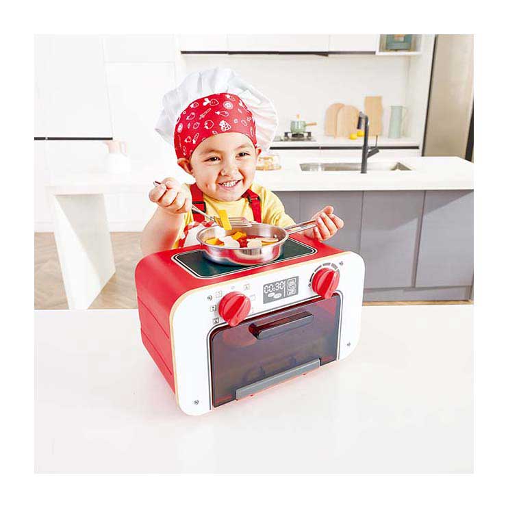 Load image into Gallery viewer, Hape speelgoedoven met magische koekjes - kleurveranderende bakoven speelset, 3 jaar+