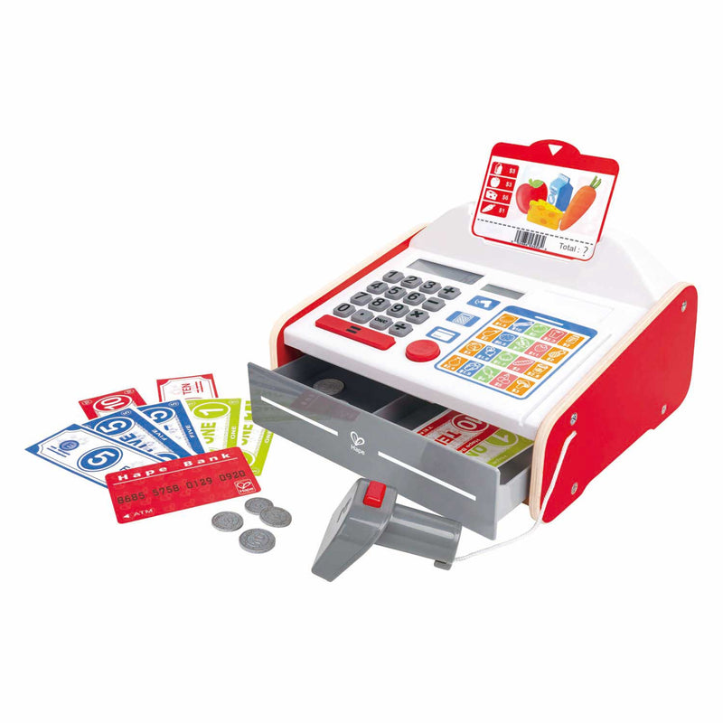 Load image into Gallery viewer, Hape interactieve kassa met licht en geluid