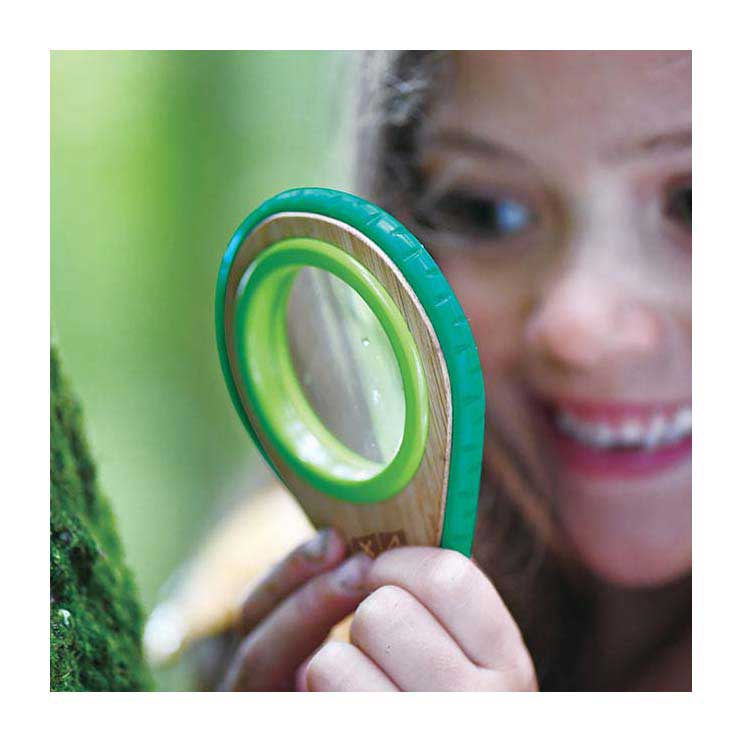 Load image into Gallery viewer, Hape bamboe natuur speurdersset