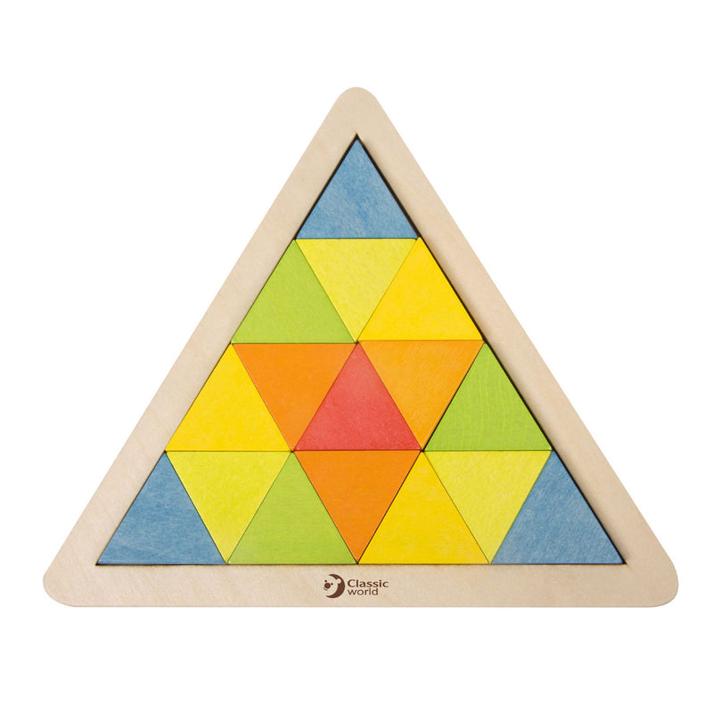Load image into Gallery viewer, Classic world houten mozaïekpuzzel, 67st.