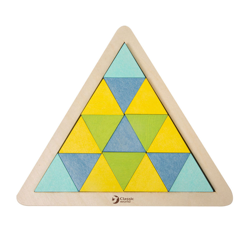 Load image into Gallery viewer, Classic world houten mozaïekpuzzel, 67st.