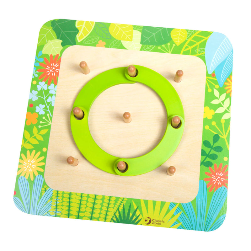 Load image into Gallery viewer, Classic world mijn houten leerpuzzel, 29dlg.