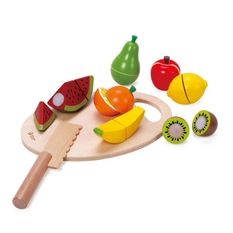 Load image into Gallery viewer, Classic world wooden toys wooden cutting fruit