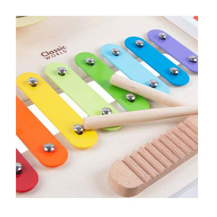 Load image into Gallery viewer, Classic world houten muziektafel