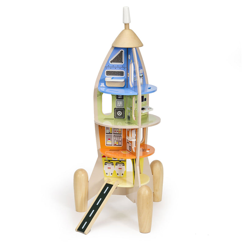Load image into Gallery viewer, Classic world houten bouw raket, 51dlg.