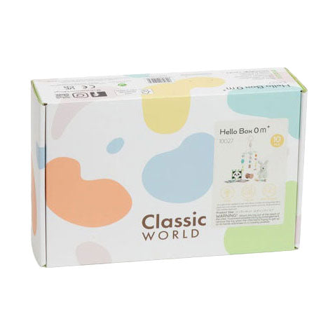 Load image into Gallery viewer, Classic world baby hello speelgoed box 0-6 maanden