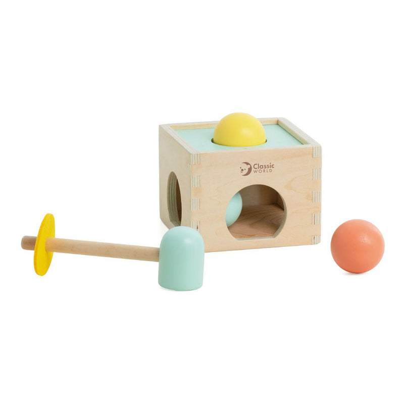 Load image into Gallery viewer, Classic world houten speelgoed box baby 6-12 maanden educatief.