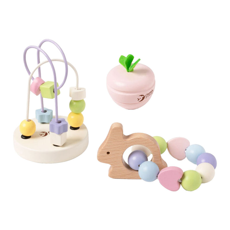 Load image into Gallery viewer, Classic world houten baby speelset mara, 3dlg.