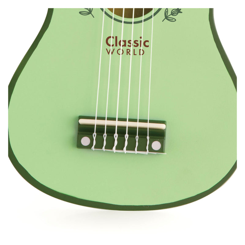 Load image into Gallery viewer, Lobbes speelgoed bv klassieke wereld houten gitaar voor kinderen vintage muziekinstrument 3+ - uni