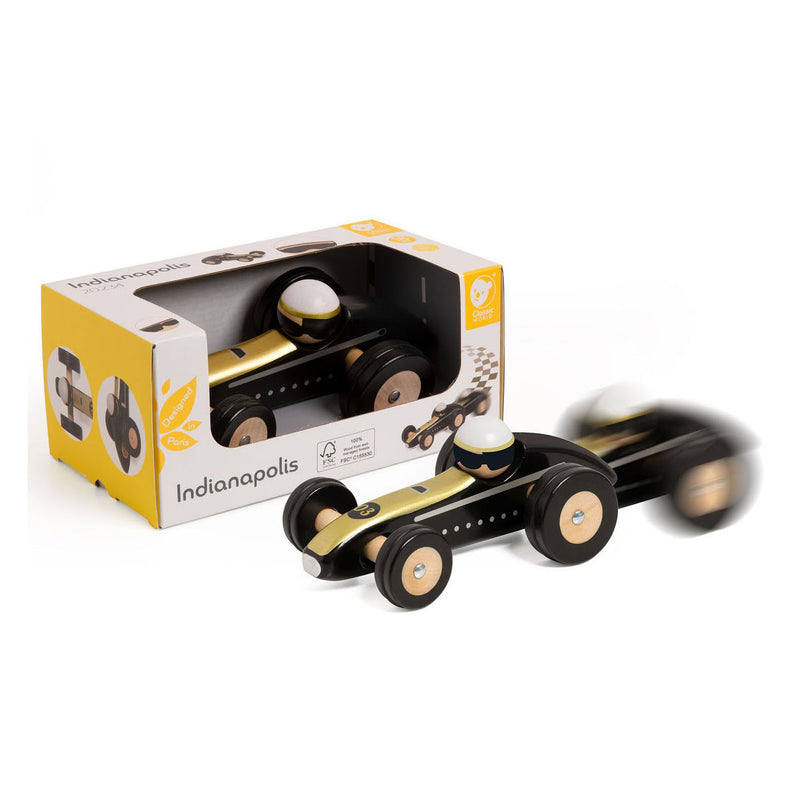 Load image into Gallery viewer, Classic world houten speelgoedauto indianapolis