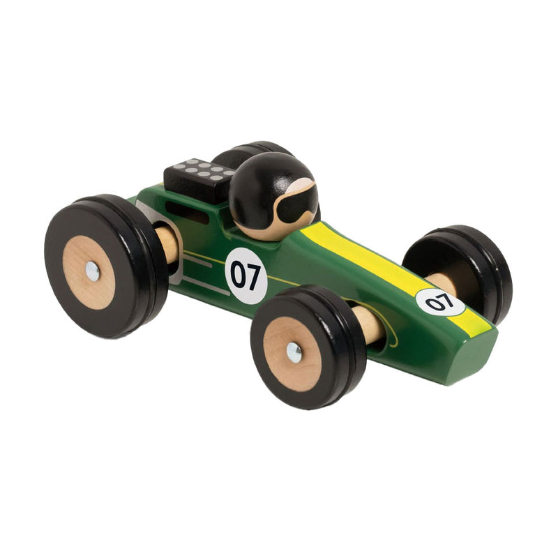 Load image into Gallery viewer, Classic world houten speelgoedauto silverstone