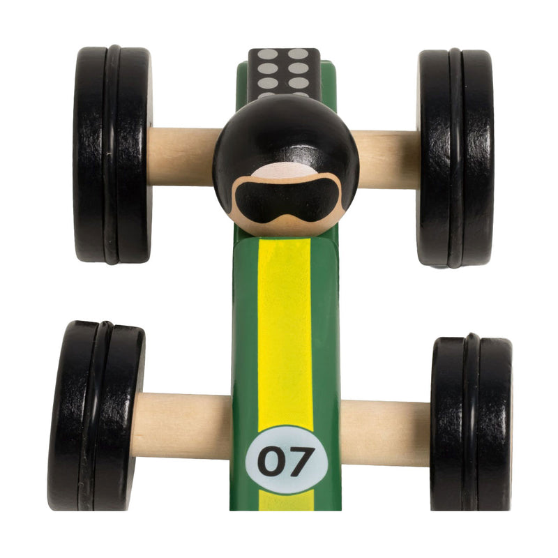 Load image into Gallery viewer, Classic world houten speelgoedauto silverstone