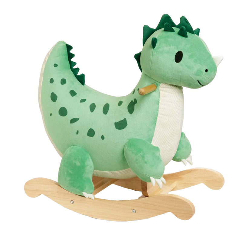 Load image into Gallery viewer, Classic world houten hobbelpaard dinosaurus