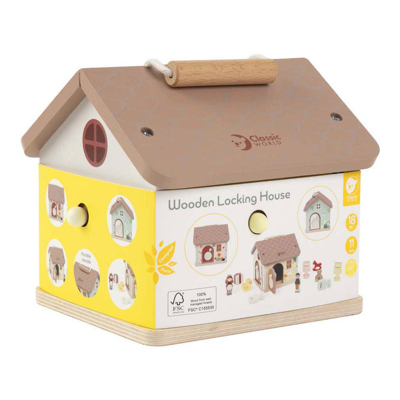 Afbeelding laden in galerijviewer, Classic world houten slotenhuis - 11dlg.