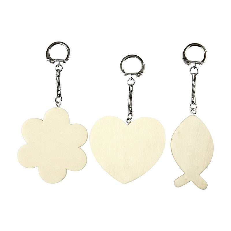 Afbeelding laden in galerijviewer, Creativ company https: www.cchobby.nl sleutelhanger-afm-6-7-cm-dikte-3-mm-3-stuk-1-doos