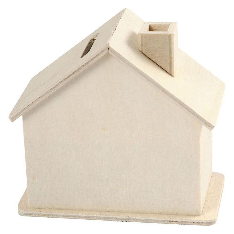 Load image into Gallery viewer, Creativ company houten spaarpot huis