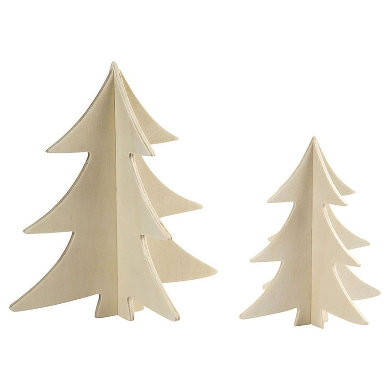 Afbeelding laden in galerijviewer, Creativ company https: www.cchobby.nl kerstbomen-h-13-18-cm-2-stuk-1-doos