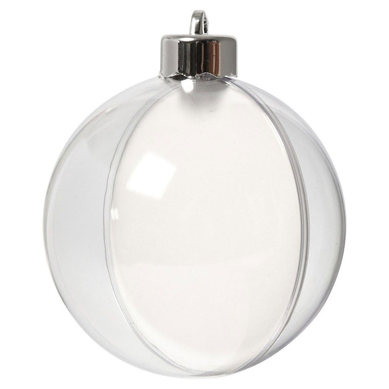 Afbeelding laden in galerijviewer, Creativ company decoratie kerstballen tweedelig, 5st.