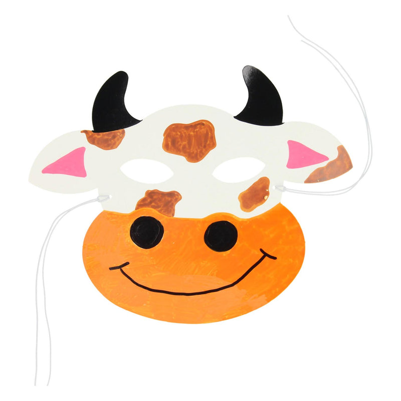 Load image into Gallery viewer, Creotime knutsel maskers dieren, 16st.