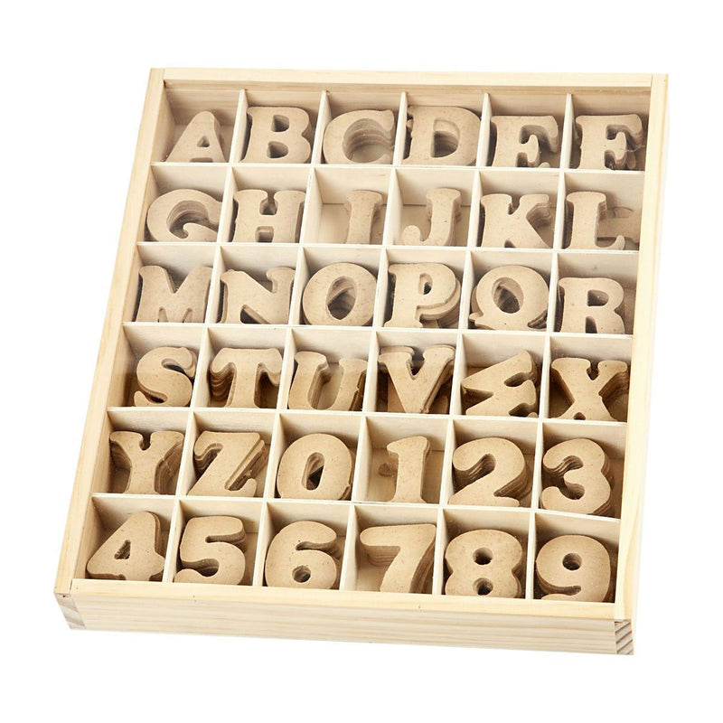 Load image into Gallery viewer, Creativ company letters cijfers - mdf, 288st.