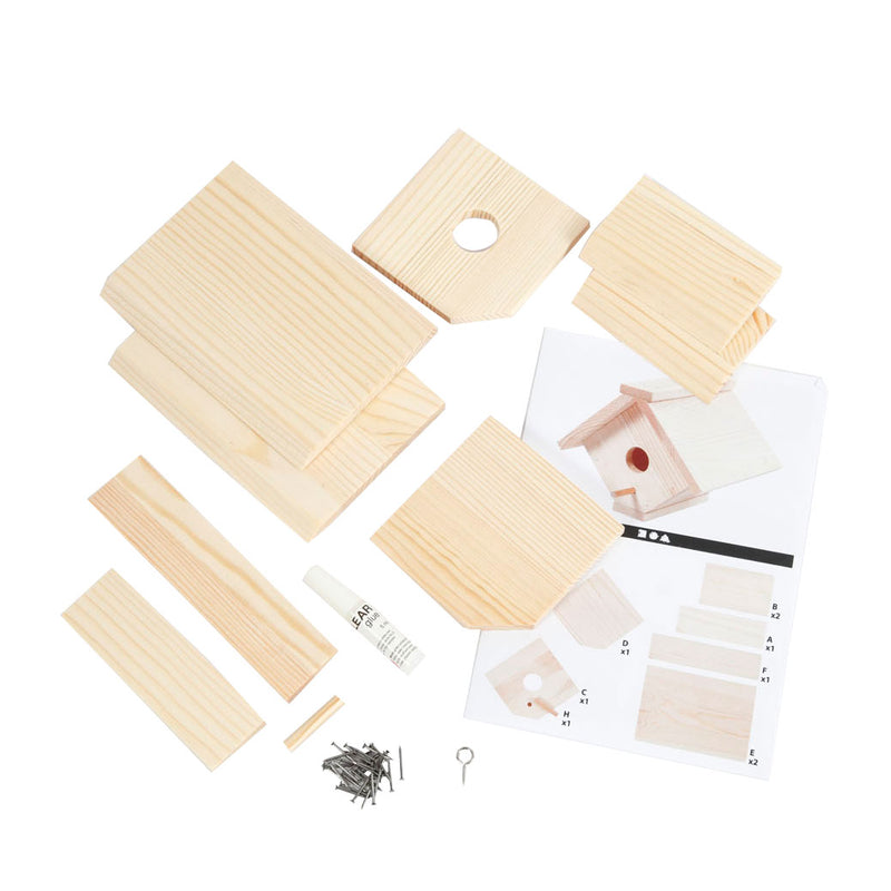 Load image into Gallery viewer, Houten Vogelhuis