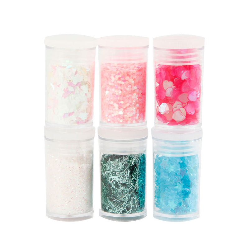 Load image into Gallery viewer, Creativ Company Glitters en Pailletten, 6x5 gram