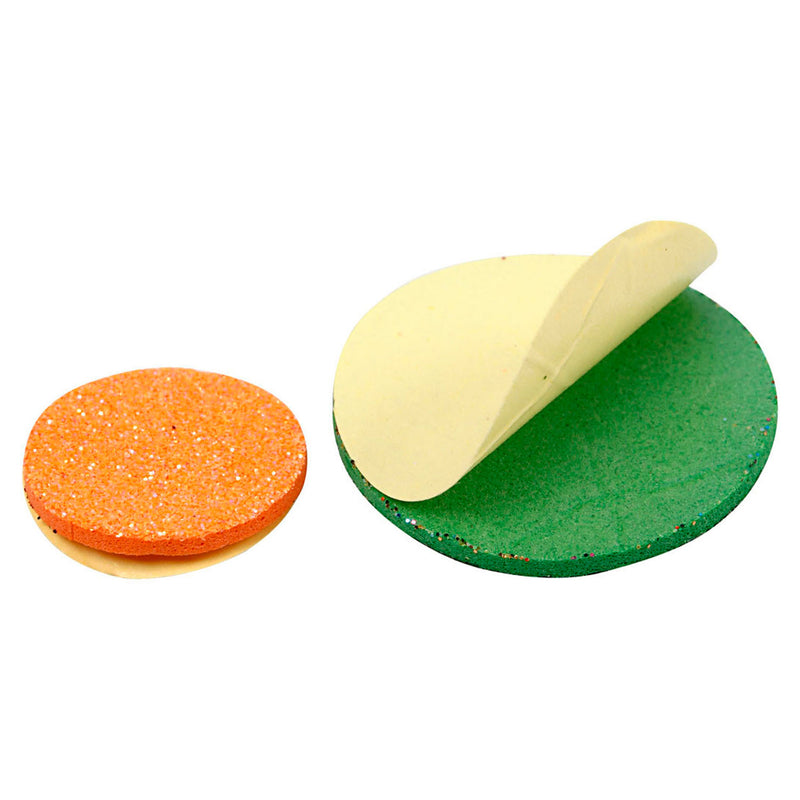 Load image into Gallery viewer, Creativ company foamvormen glitter cirkels, 150st.