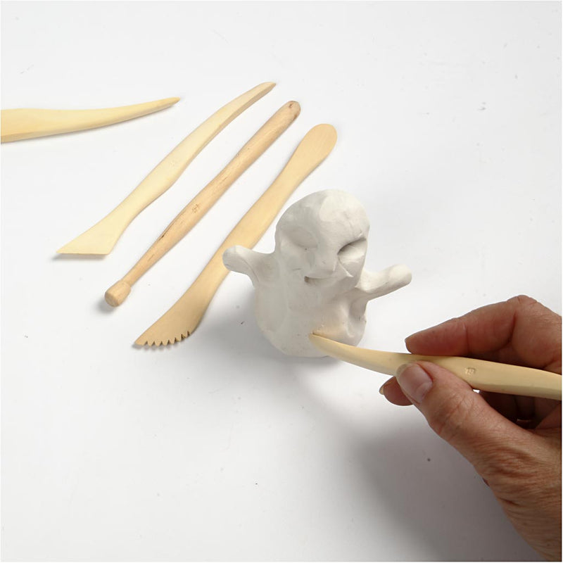 Load image into Gallery viewer, Creativ company modelleer gereedschapset hout, 6dlg.