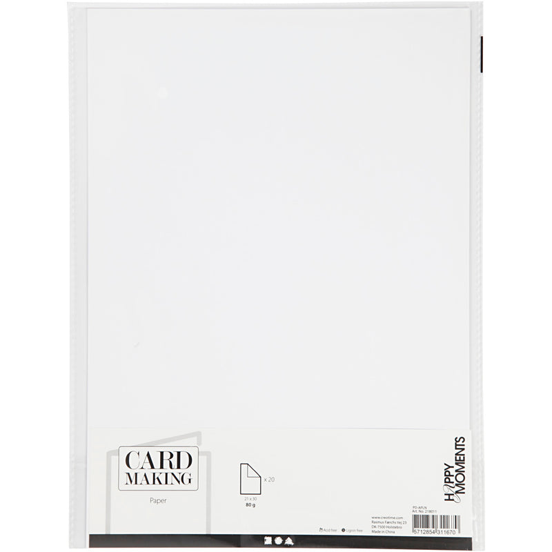 Load image into Gallery viewer, Creativ company papier wit a4 80gr, 20st.