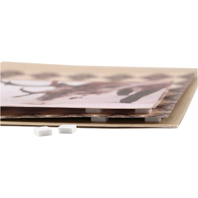 Load image into Gallery viewer, Creativ company 3d foam pads wit 5x5x1mm, 2 vellen