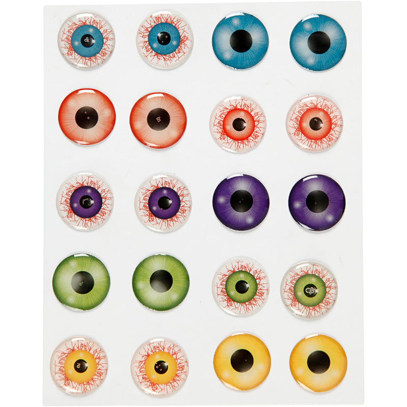 Load image into Gallery viewer, Creativ company 3d ogen 20mm, 1 vel