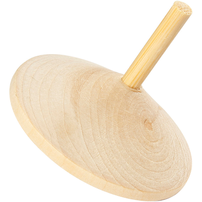 Load image into Gallery viewer, Creativ company houten tol naturel, ø 5,5cm