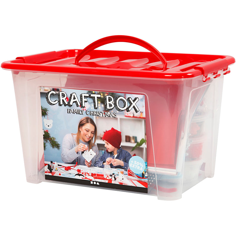 Load image into Gallery viewer, Creativ company familie knutselbox kerstmis
