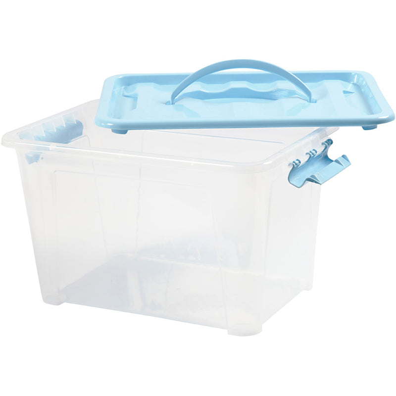 Load image into Gallery viewer, Creativ company hobbybox blauw met creatieve materialen, 1st.