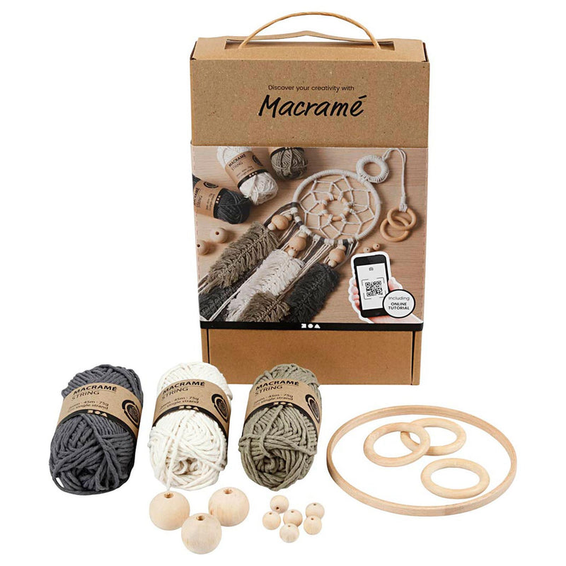 Load image into Gallery viewer, Creativ company macrame ontdekken kit
