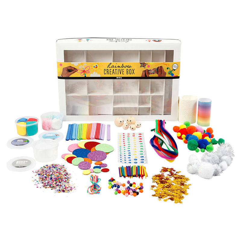 Load image into Gallery viewer, Creative company knutselpakket regenboog - hobbypakket