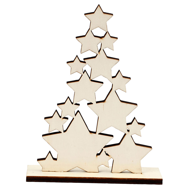 Load image into Gallery viewer, Creativ company http: www.cchobby.nl kerstboom-h-19-6-cm-d-4-cm-b-14-7-cm-1-stuk