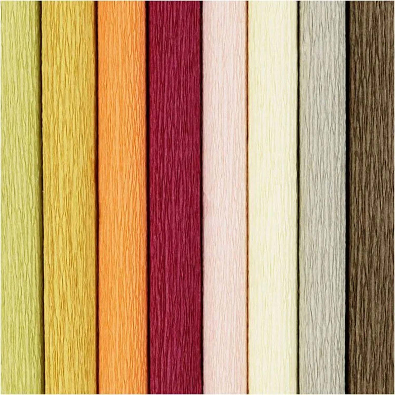 Load image into Gallery viewer, Creativ company crêpepapier pastelkleuren, 8 vellen