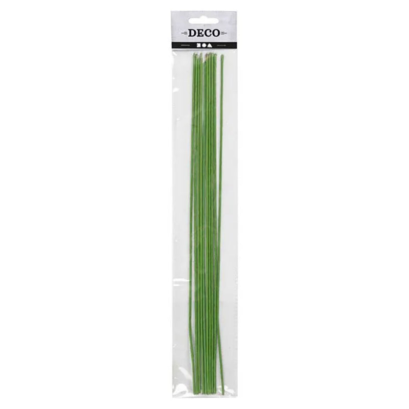 Load image into Gallery viewer, Creativ company bloemsteeldraad groen 2 mm, 20st.