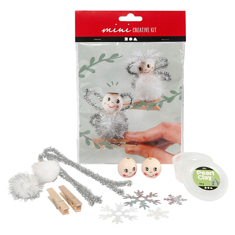 Load image into Gallery viewer, Creativ company mini creative kit engelen knijpers