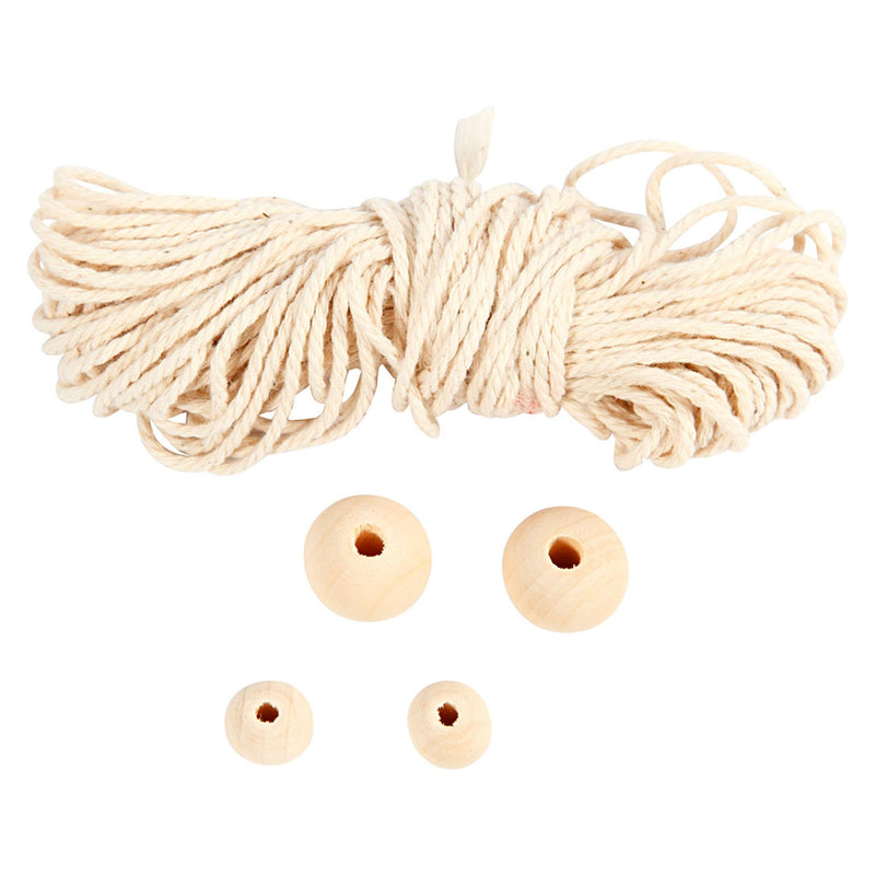 Load image into Gallery viewer, Creativ company mini creative kit macrame sneeuwvlok