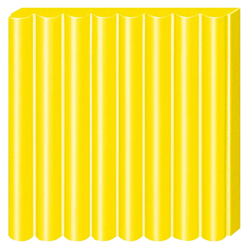 Load image into Gallery viewer, Fimo kids 8030 - ovenhardende boetseerklei - blokje 42 g - geel