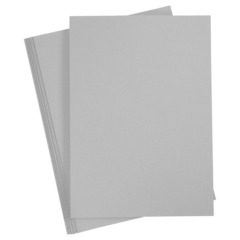 Load image into Gallery viewer, Creativ Company Gekleurd Karton Staalgrijs A4, 20 vel