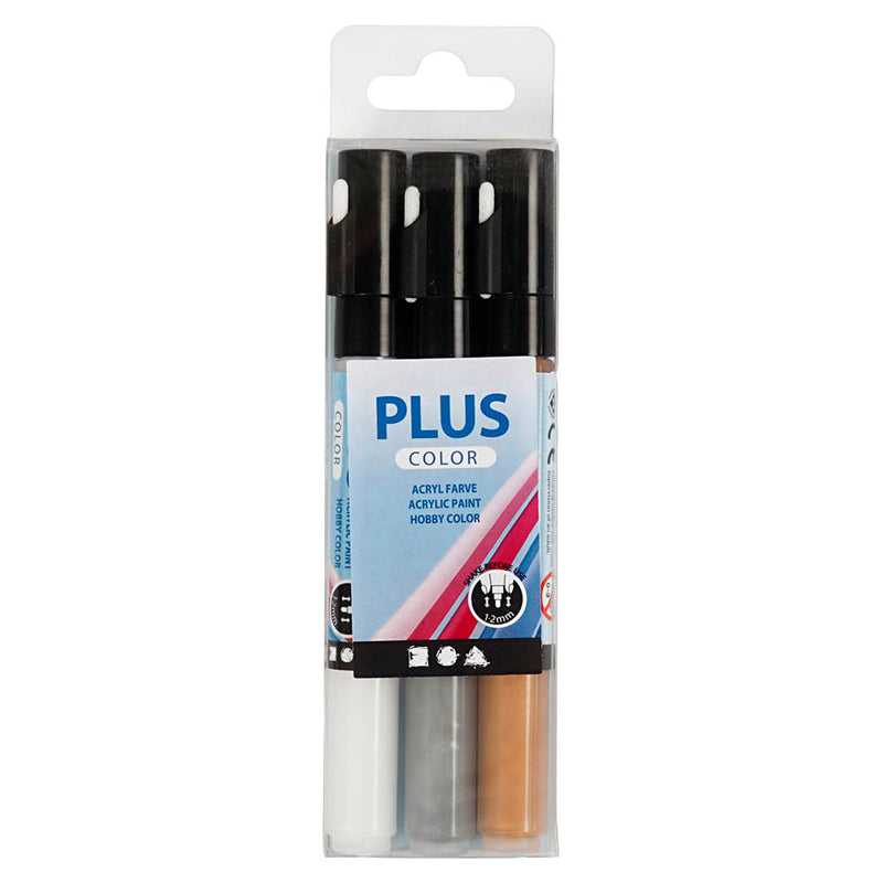 Load image into Gallery viewer, Creativ company plus color verstiften - goud, zilver, off-white