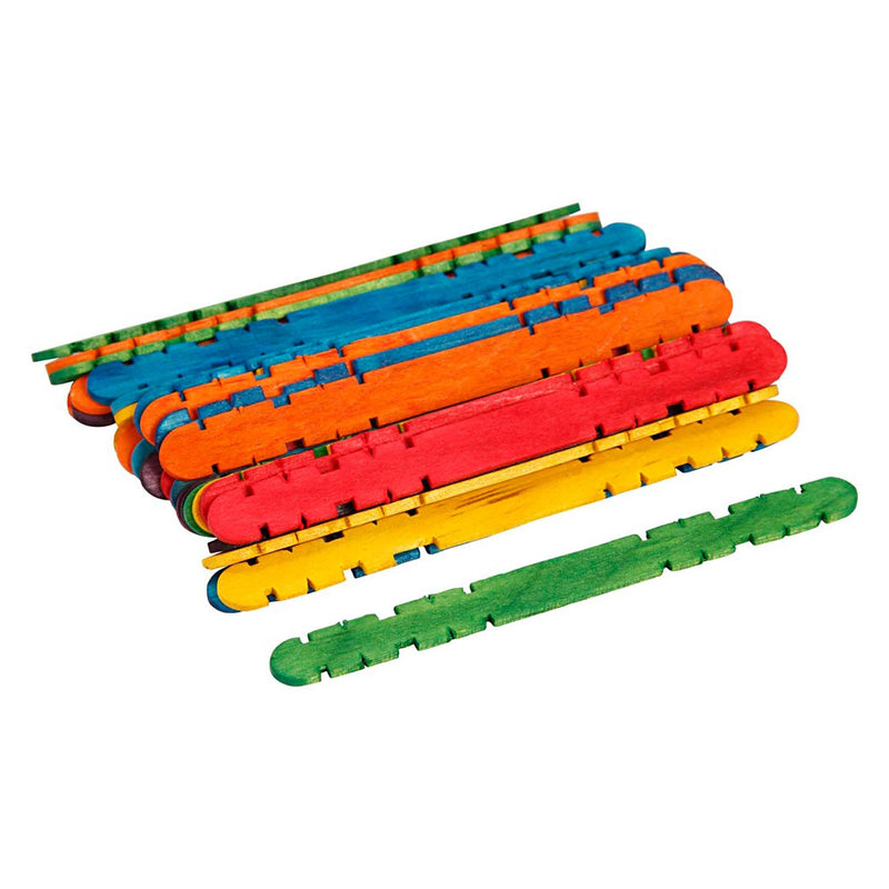 Load image into Gallery viewer, Creativ company creotime houten knutselset constructie 11,5 cm multi 1000 stuks