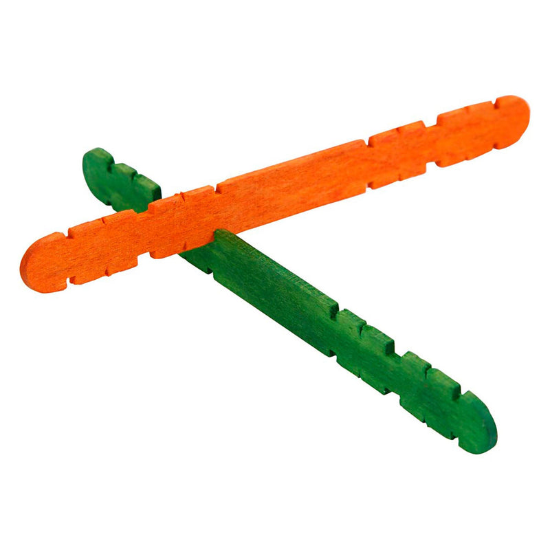 Load image into Gallery viewer, Creativ company creotime houten knutselset constructie 11,5 cm multi 1000 stuks