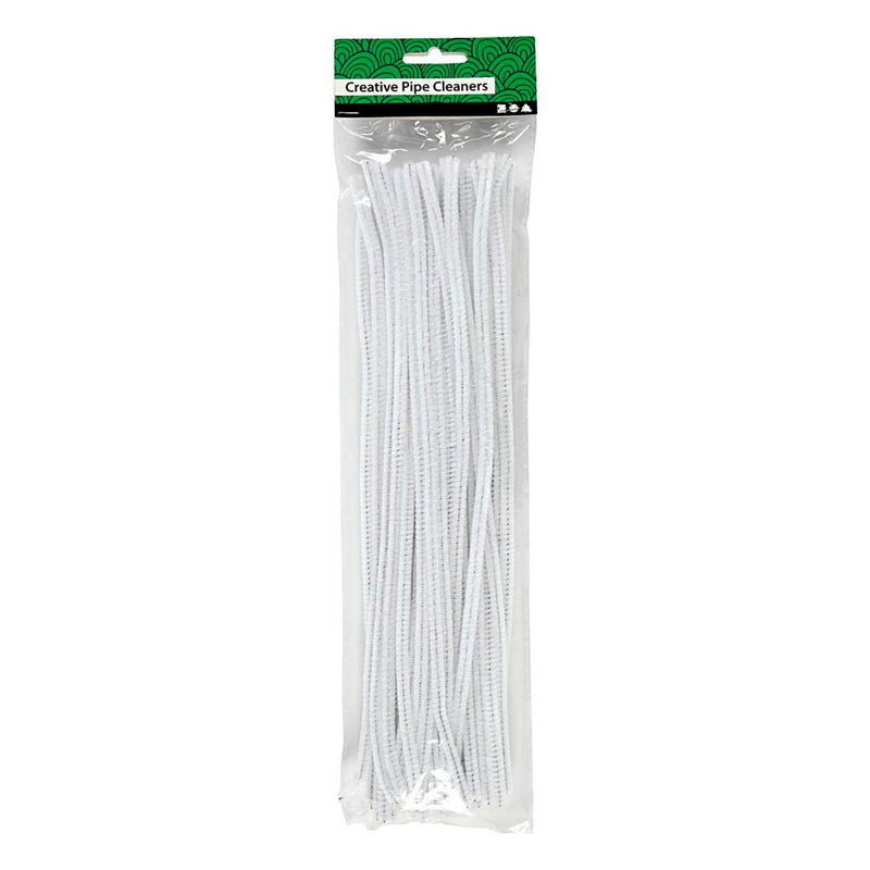 Load image into Gallery viewer, Creativ company chenille wit 30cm, 50st.