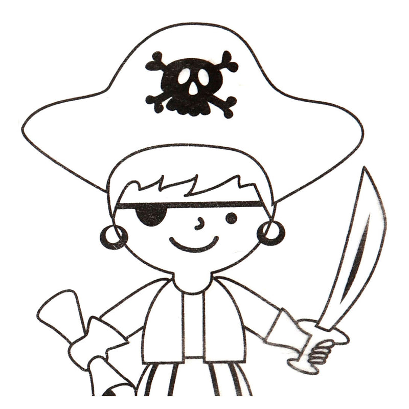 Load image into Gallery viewer, Creativ company vellen krimpfolie met motieven piraten, 4st.