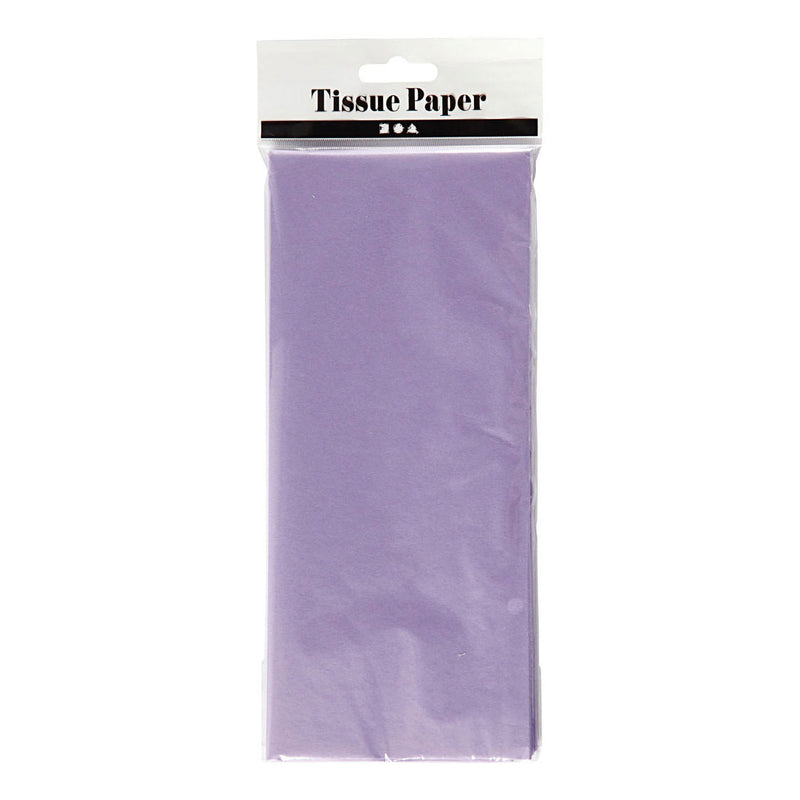 Load image into Gallery viewer, Creativ company tissuepapier lichtpaars 10 vellen 14 gr, 50x70cm